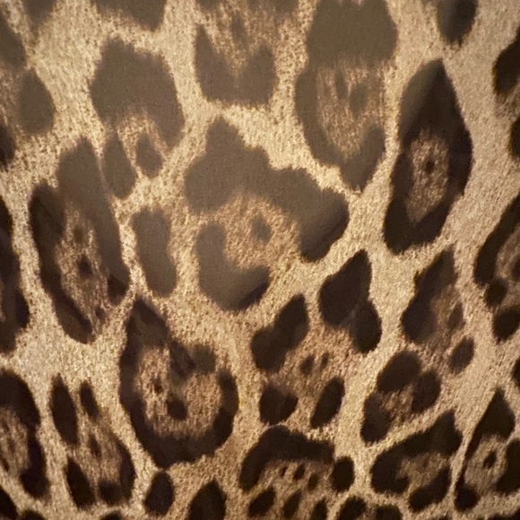 Zara sheer leopard print tunic size M - Picture 8 of 8